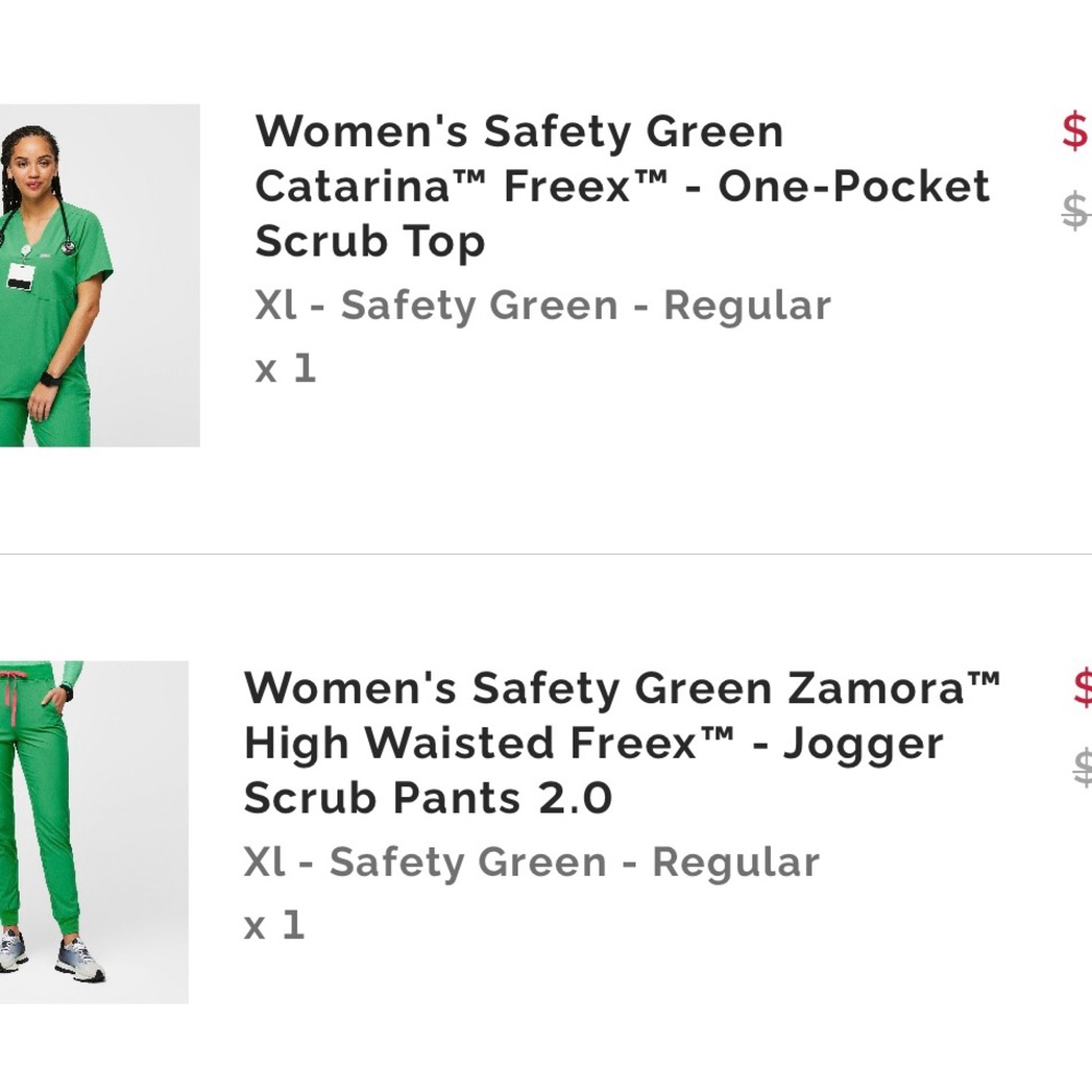 Figs Safety Green Zamora Jogger Scrub Pants